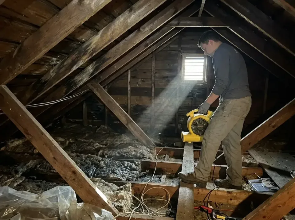 attic-water-damage-drying-proc-007 — frequently asked questions, Emergency Water Extraction & 24/7 Flood Response in Three R…